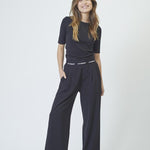 AminaCC Logo Pant - Black - Co'couture