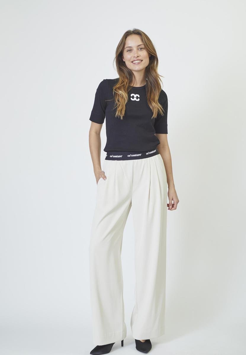 AminaCC Logo Pant - Bone - Co'couture