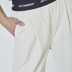 AminaCC Logo Pant - Bone - Co'couture