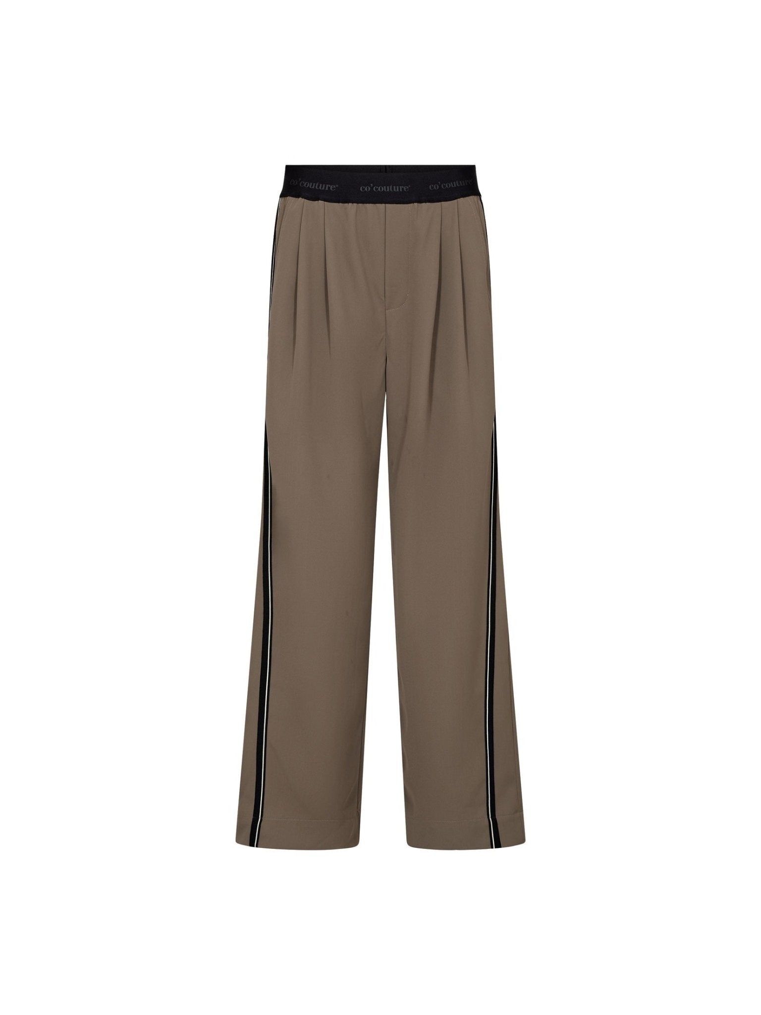 AminaCC Split Panel Pant - Mink - Co'couture