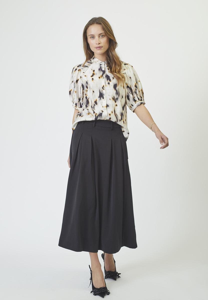 AnyaCC Pleat Skirt - Black - Co'couture