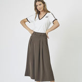 AnyaCC Pleat Skirt - Mocca - Co'couture