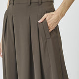 AnyaCC Pleat Skirt - Mocca - Co'couture