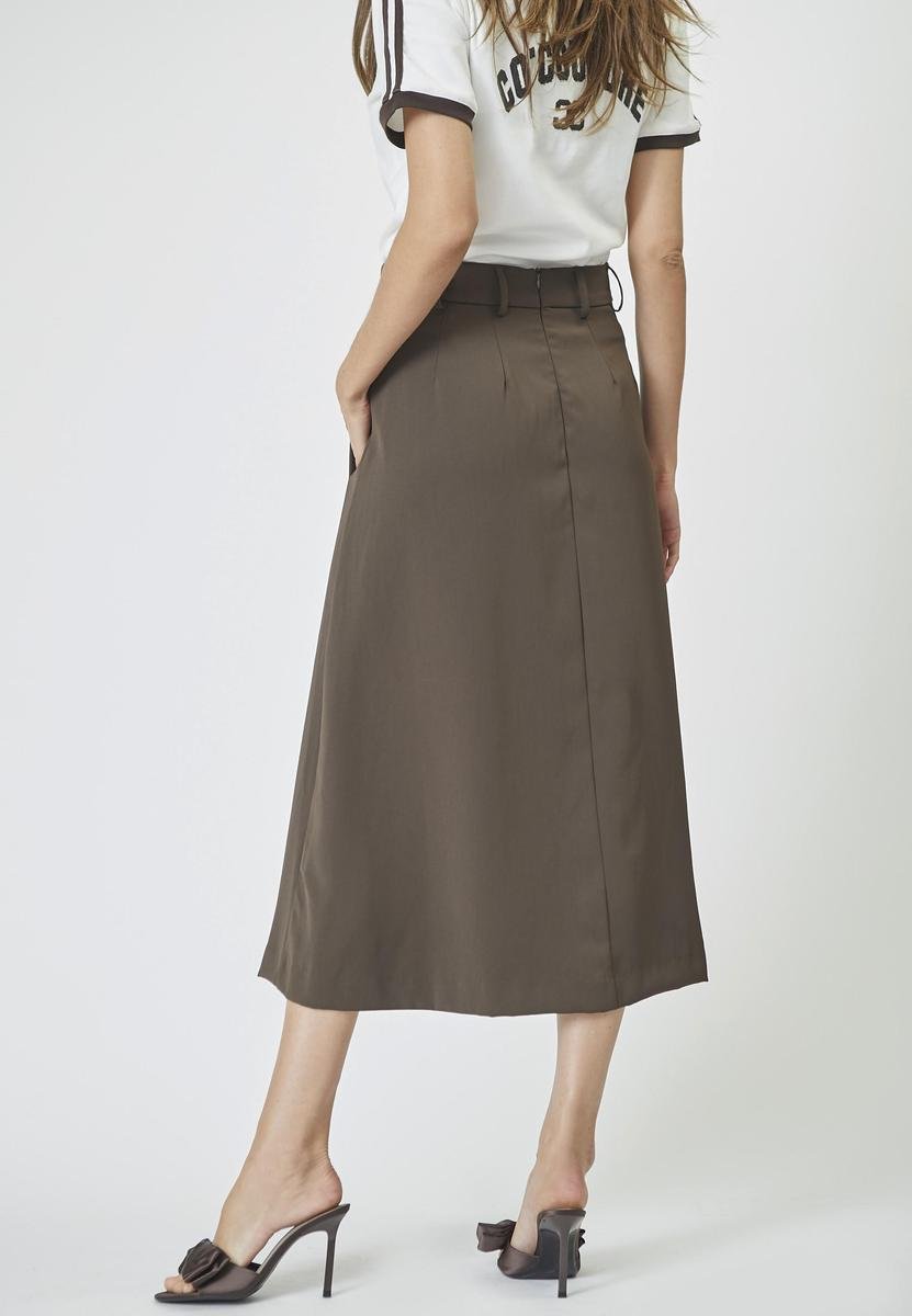 AnyaCC Pleat Skirt - Mocca - Co'couture