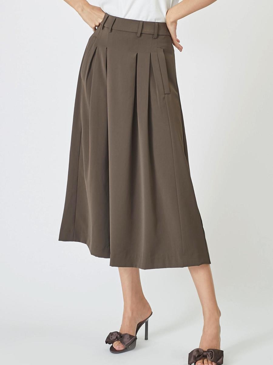 AnyaCC Pleat Skirt - Mocca - Co'couture