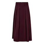 AnyaCC Pleat Skirt - Winered - Co'couture