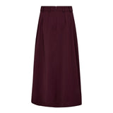 AnyaCC Pleat Skirt - Winered - Co'couture