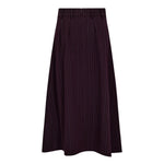 AnyaCC Trinny Pleat Skirt - Plum - Co'couture