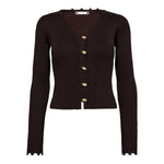 BalinCC Cardigan - Dark Brown - Co'couture