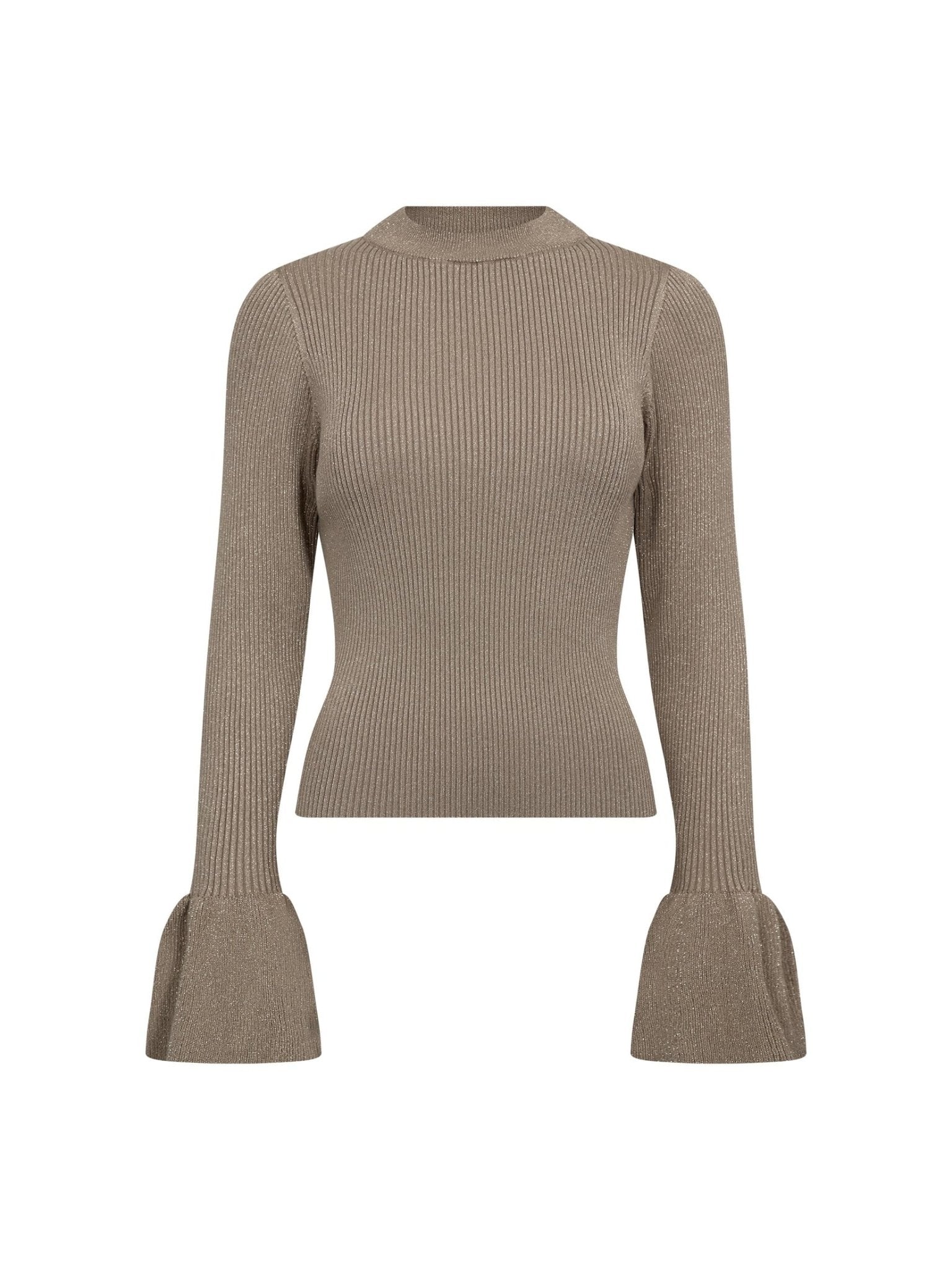 BalinCC Lurex Turtleneck Knit - Champagne - Co'couture