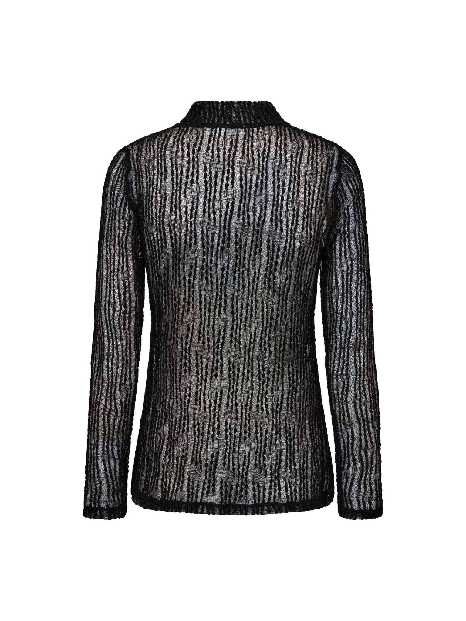 BarbCC Turtleneck Blouse - Black - Co'couture
