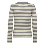 BonnyCC Stripe O - Knit - Light Grey - Co'couture