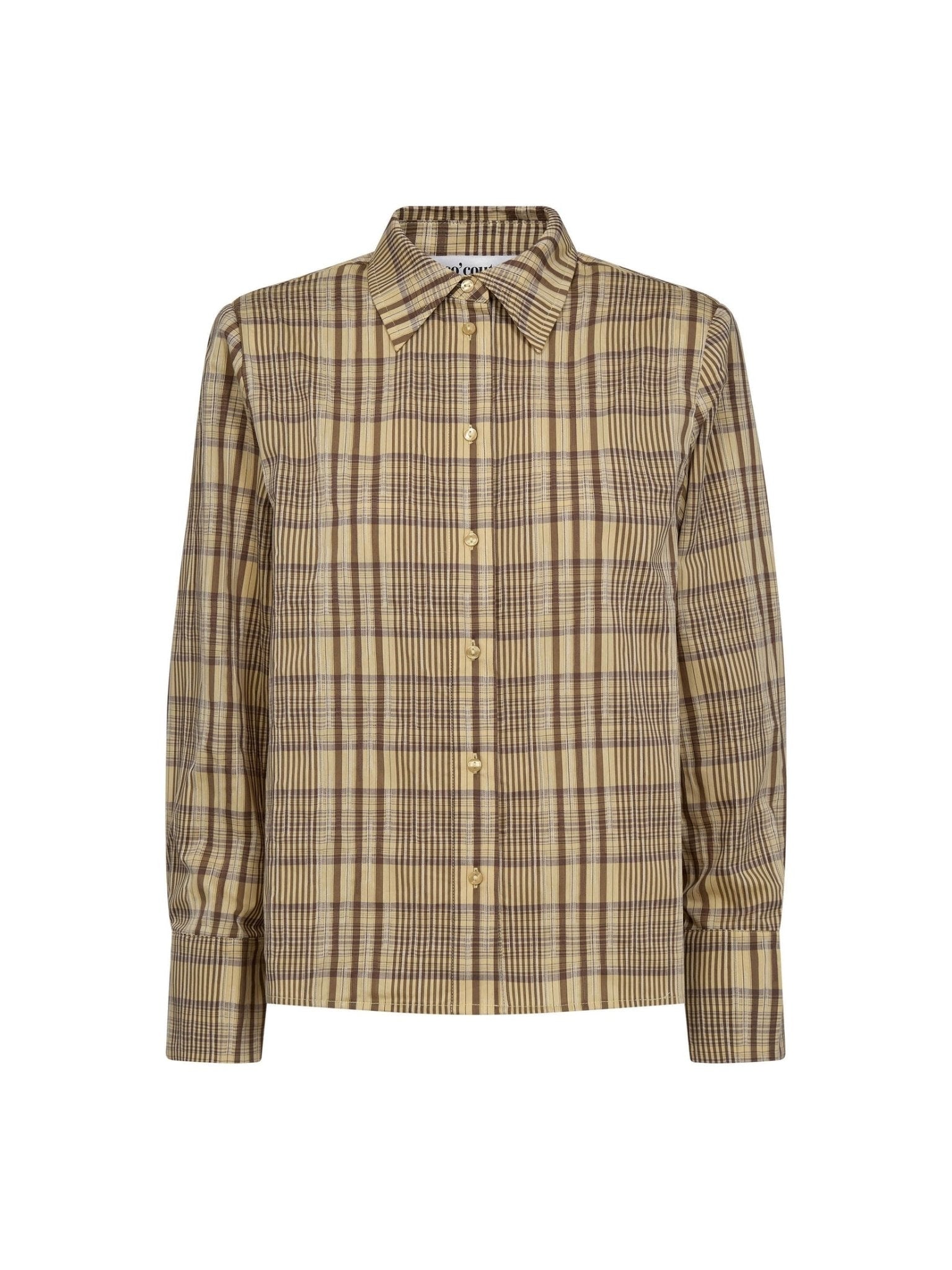 BrisaCC Padded Shirt - PaleYellow - Co'couture