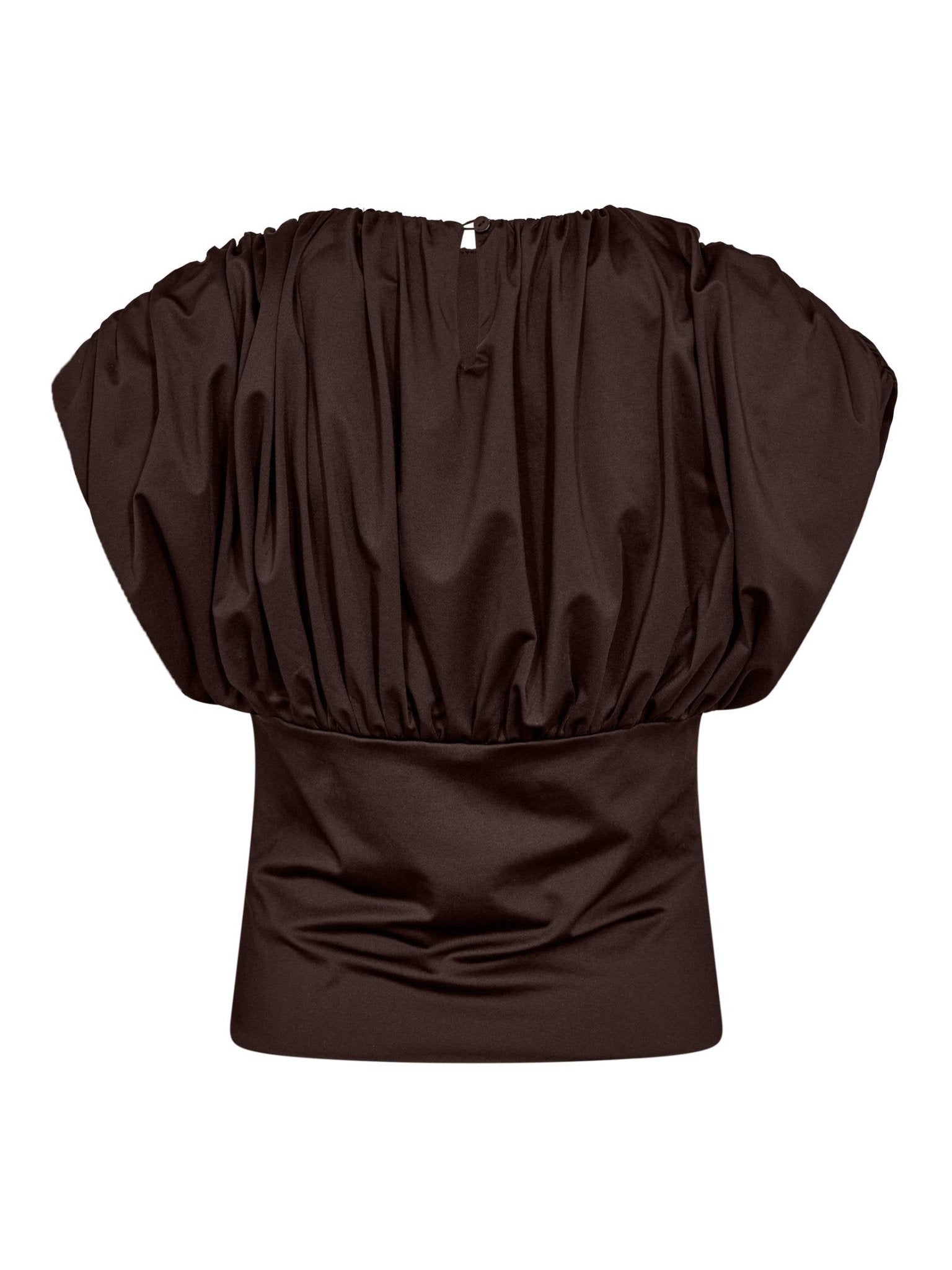 CattiaCC Top - Dark Brown - Co'couture