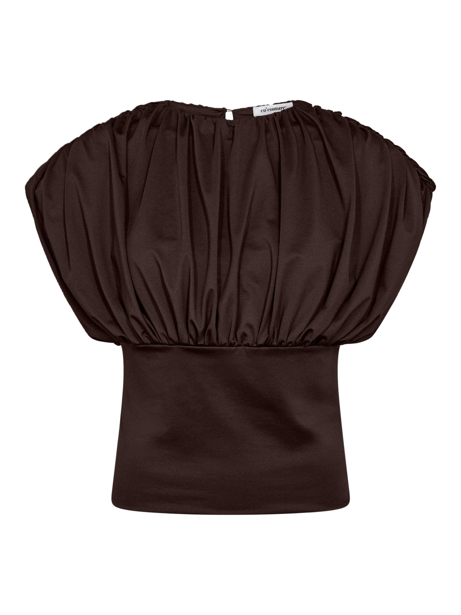 CattiaCC Top - Dark Brown - Co'couture
