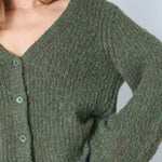 CharlieCC V - Cardigan - Military Olive - Co'couture