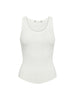 ClaireCC Rib Tank Top - Off white