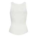 ClaireCC Rib Tank Top - Off white - Co'couture