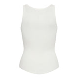 ClaireCC Rib Tank Top - Off white - Co'couture