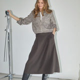 ClaudineCC Balloon Jacket - Walnut - Co'couture