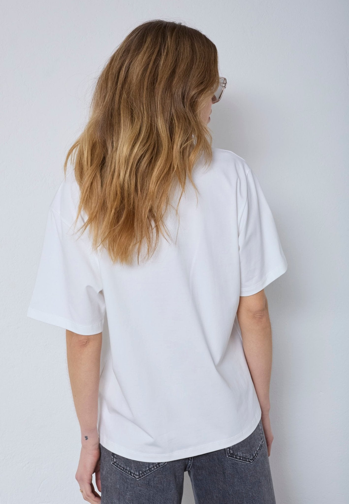 CocoutureCC Box Tee - White - Co'couture