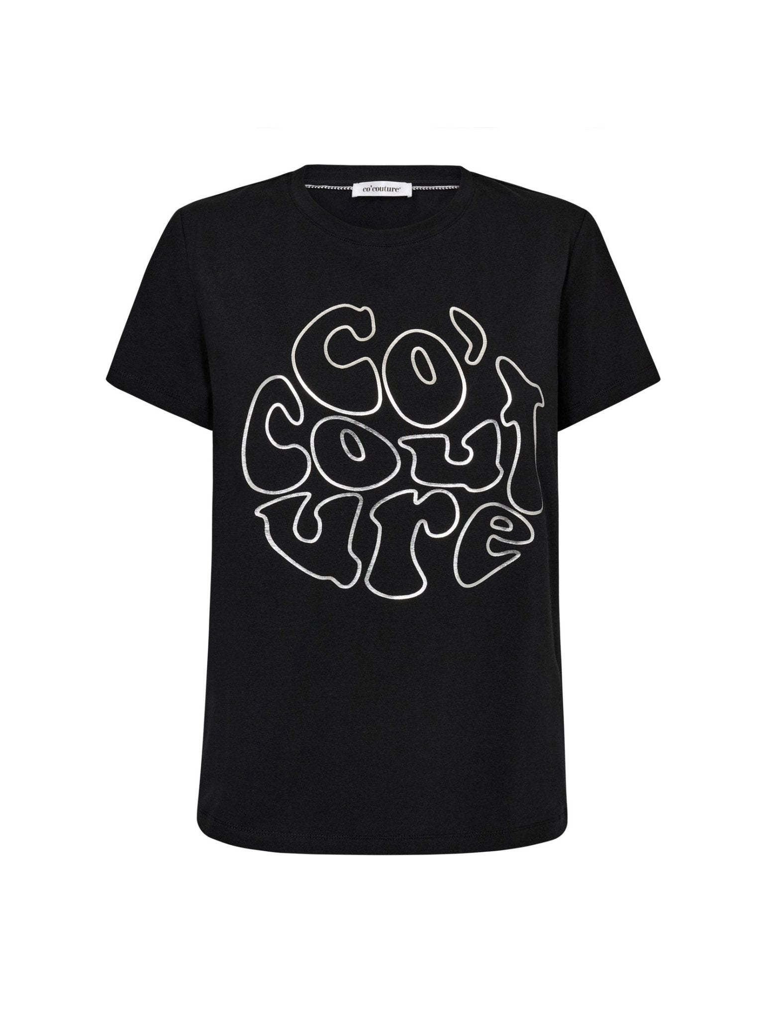 Co'coutureCC Foil Tee - Black - Co'couture