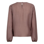 ConnyCC Drape Blouse - Old Rose - Co'couture