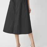 CottonCC Crisp Midi Skirt - Black - Co'couture