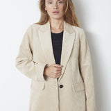 DaisyCC Cord Blazer - Sand - Co'couture