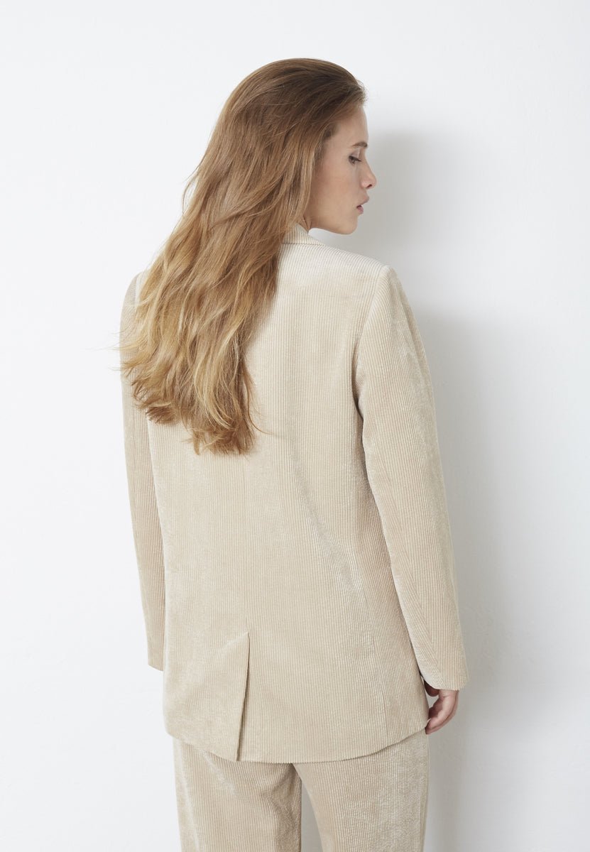 DaisyCC Cord Blazer - Sand - Co'couture