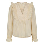 DaraCC Smock Blouse - PaleYellow - Co'couture