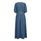 DenimCC Pleat Dress - Denim blue - Co'couture