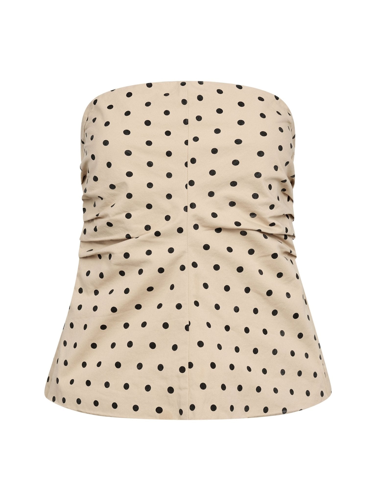 DiddiCC Dot Corsage Top - Bone - Co'couture