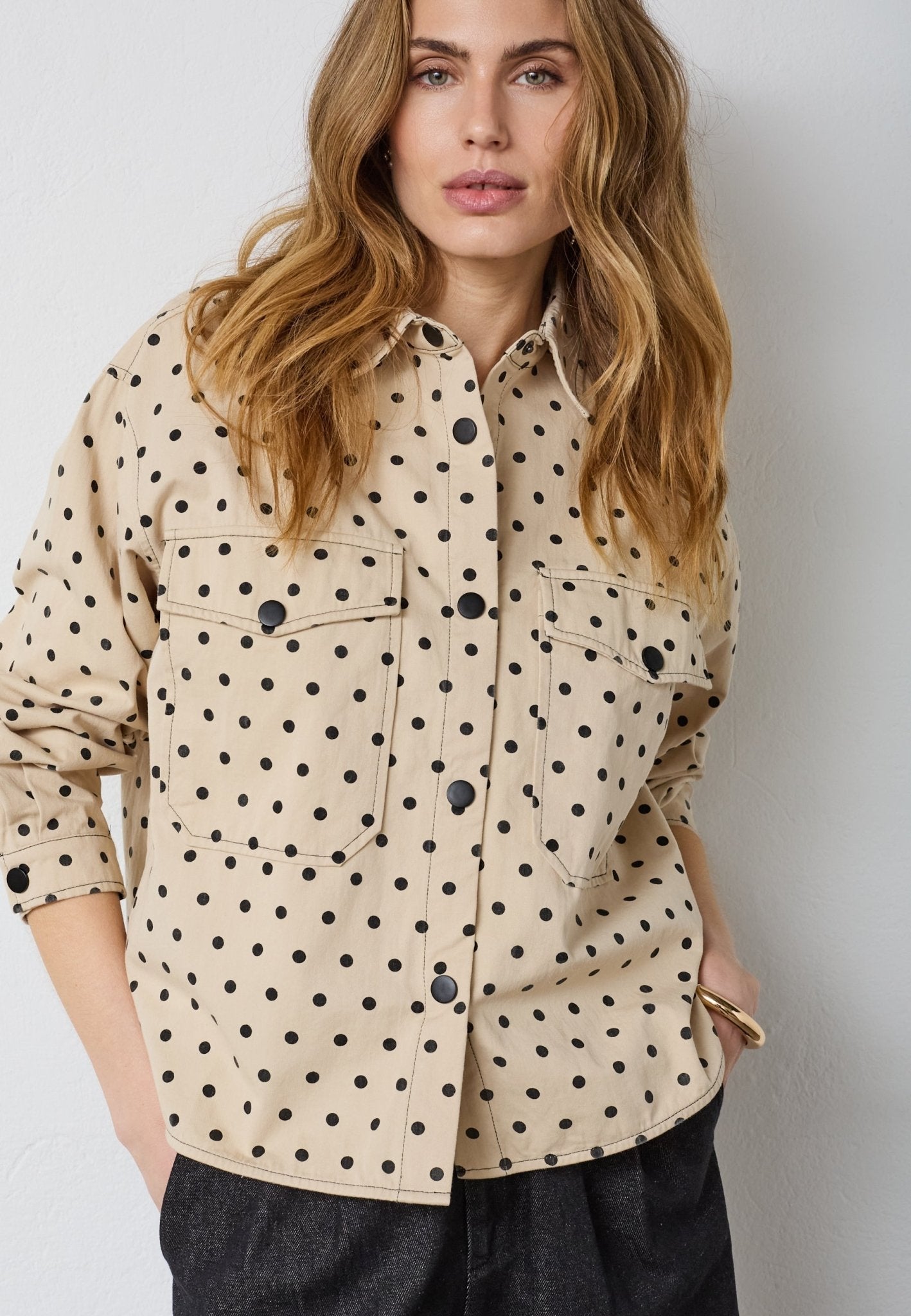 DiddiCC Dot Shirt - Bone - Co'couture