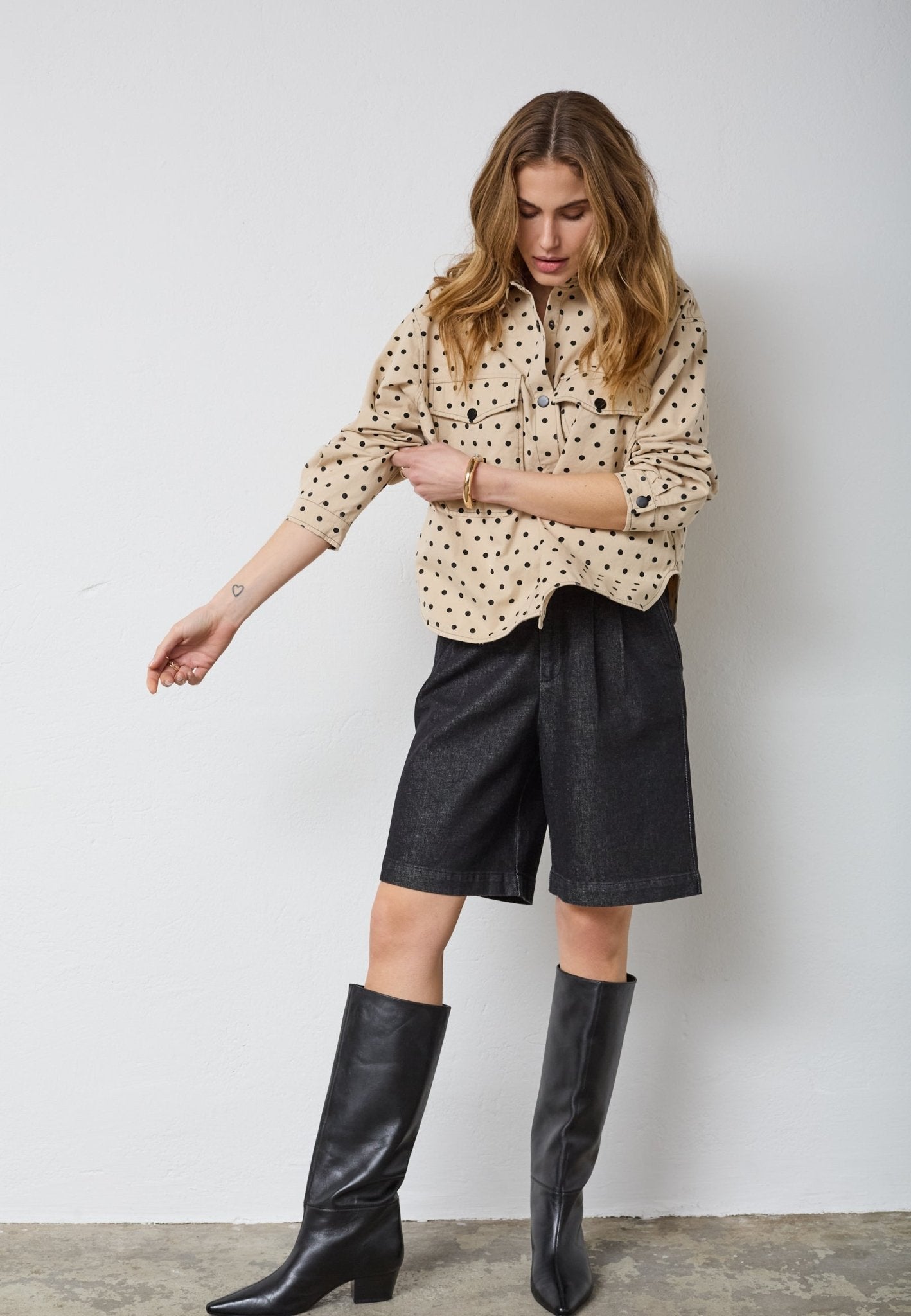 DiddiCC Dot Shirt - Bone - Co'couture