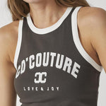 EdgeCC Tank Top - Antracit - Co'couture