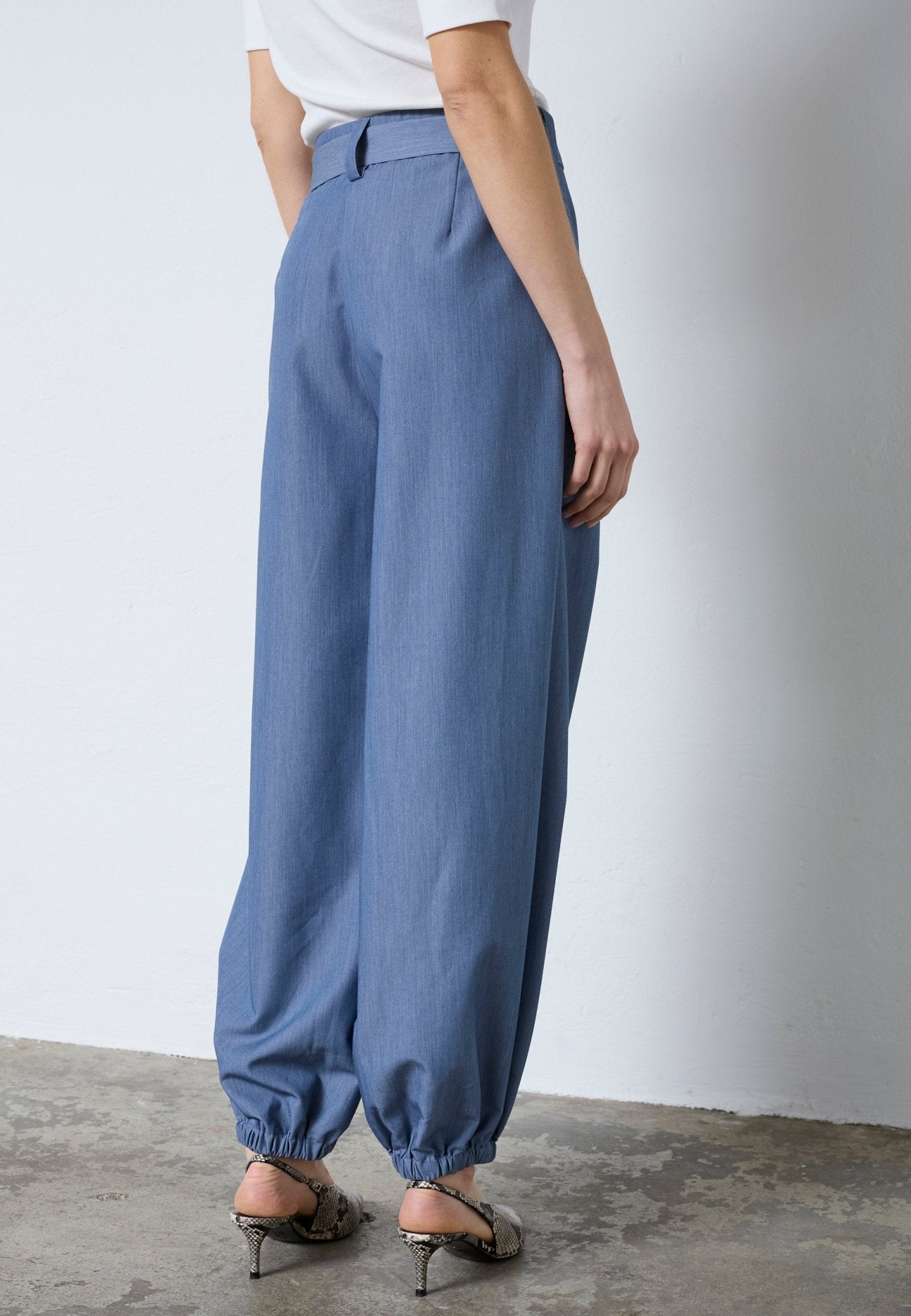 EllyCC Balloon Pant - Dusty Blue - Co'couture