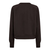 ErisCC Emb Sweat - Dark Brown - Co'couture