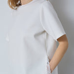 EviCC Lace Tee - White - Co'couture