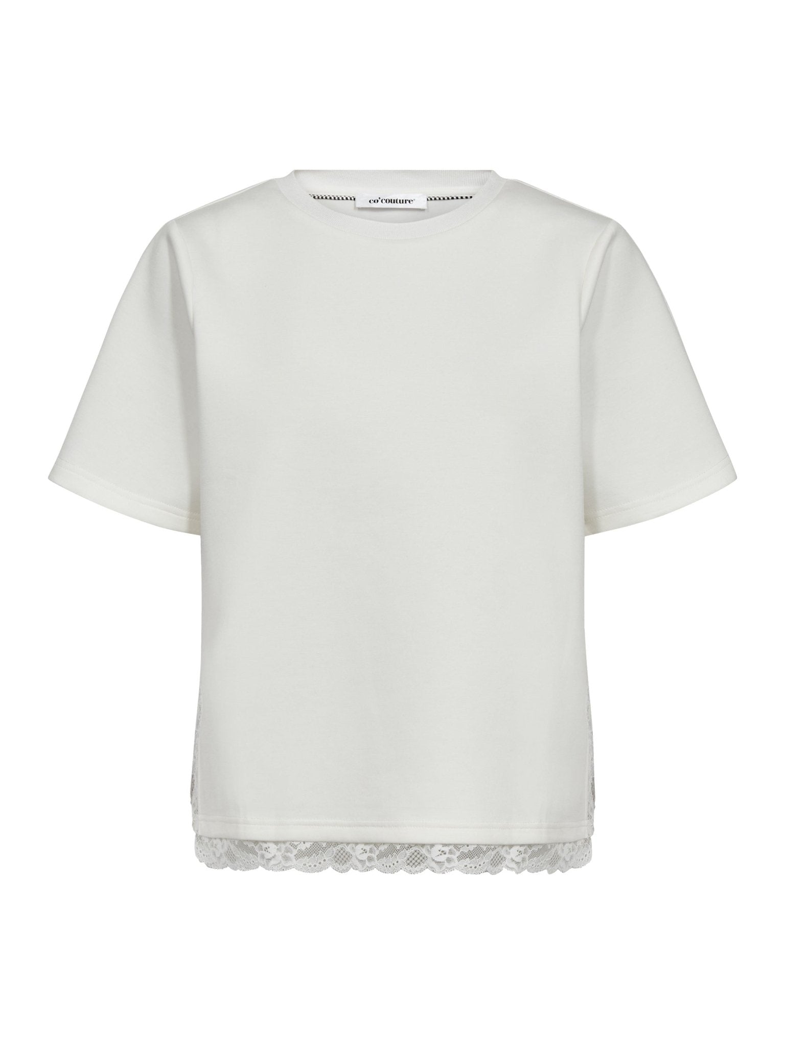 EviCC Lace Tee - White - Co'couture