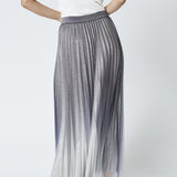 GlitterCC Plissé Skirt - Silver - Co'couture