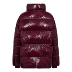 GlossyCC Puffer Jacket - Plum - Co'couture