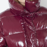 GlossyCC Puffer Jacket - Plum - Co'couture