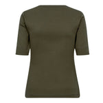 GrannyCC Embroidery SS Tee - Military Olive - Co'couture