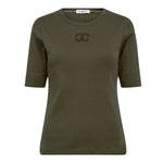 GrannyCC Embroidery SS Tee - Military Olive - Co'couture
