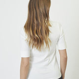 GrannyCC Embroidery SS Tee - Off white - Co'couture