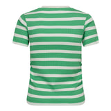 GrannyCC Gathering Stripe Tee - Off - White Green - Co'couture