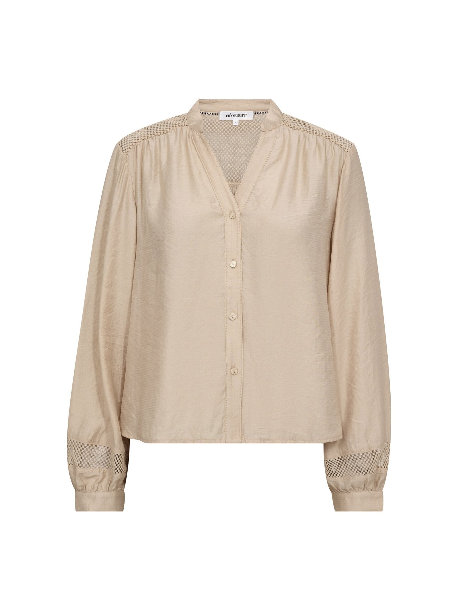 GwendaCC V - Shirt - Mink - Co'couture