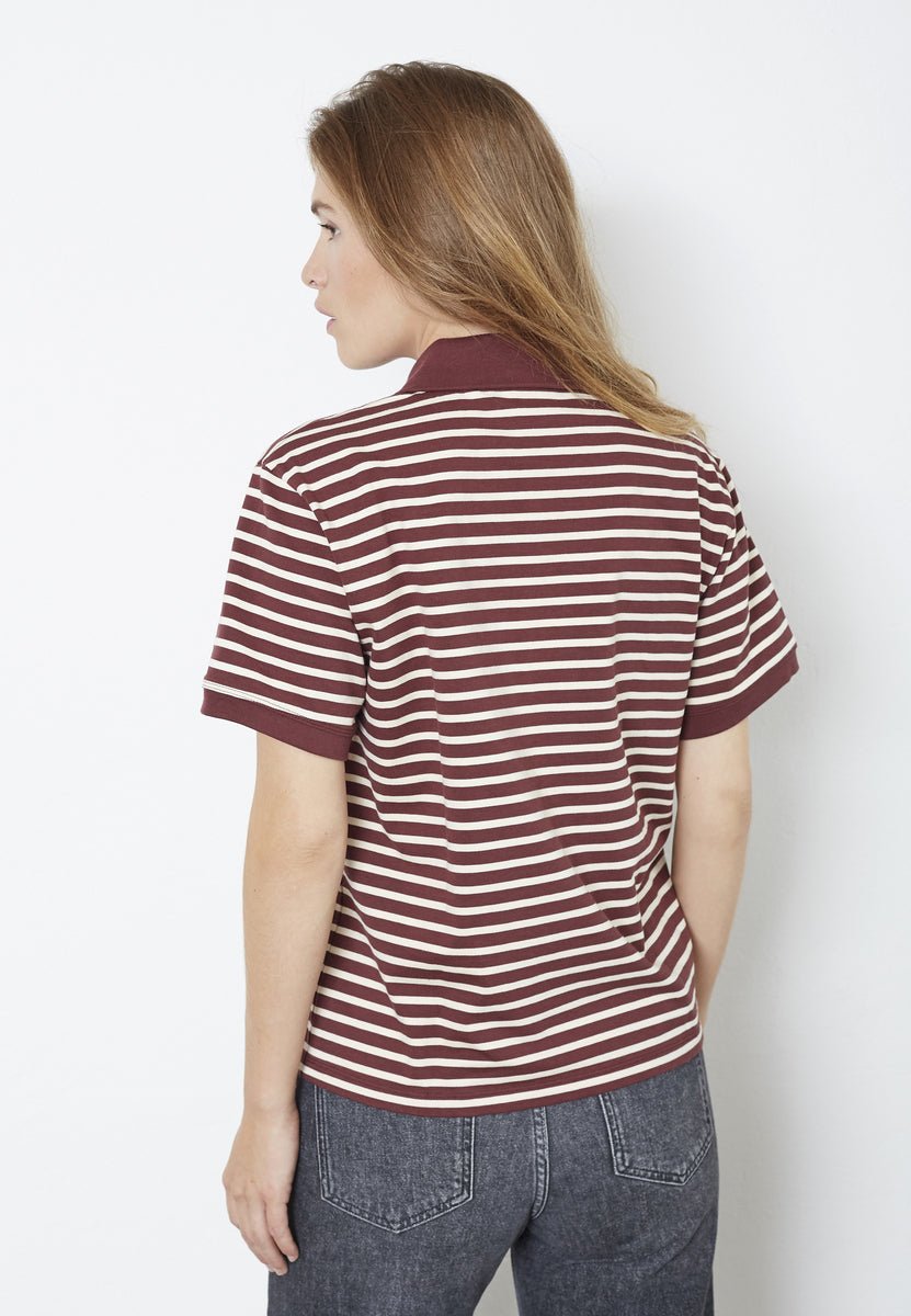 HayesCC Polo SS Tee - Winered - Co'couture