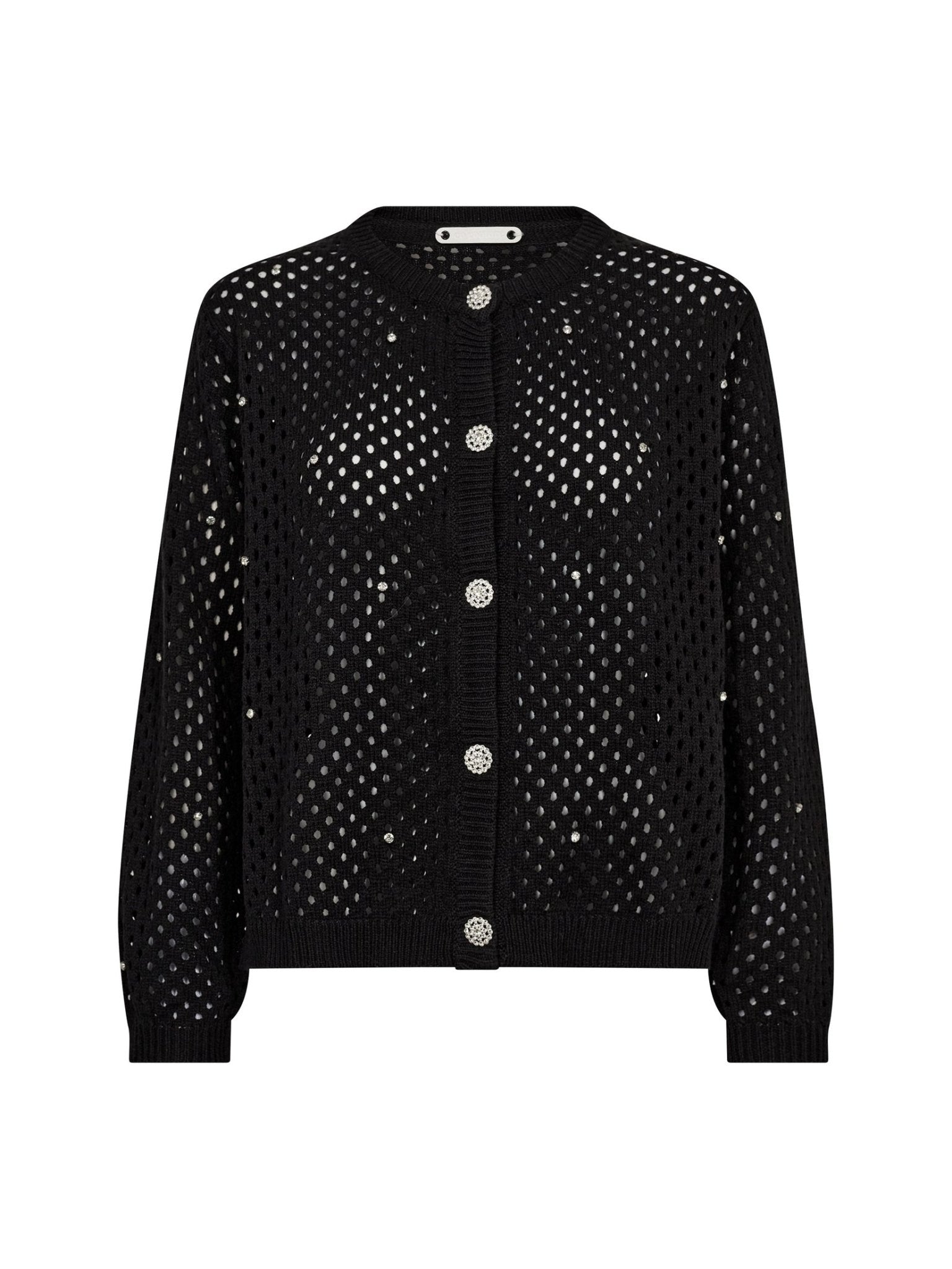 HoopaCC Krystal Cardigan - Black - Co'couture